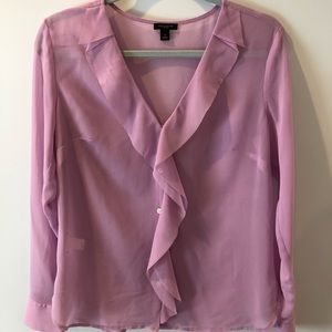 Ann Taylor Sheer Blouse